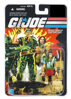 G.I. Joe 25th Anniversary Canada Card Spirit Iron Knife Figure