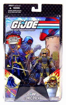 G.I. Joe 25th Anniversary Cobra Commander & Tripwire Comic Pack