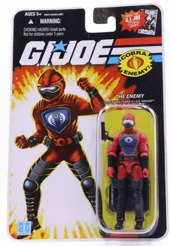 G.I. Joe 25th Anniversary Cobra H.I.S.S. Driver Figure