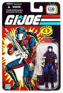 G.I. Joe 25th Anniversary Cobra Infantry Viper Figure