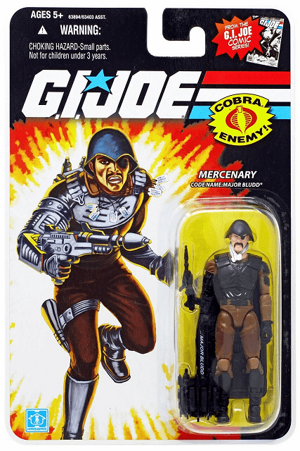 G.I. Joe 25th Anniversary Cobra Major Bludd Figure