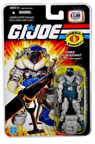 G.I. Joe 25th Anniversary Cobra Snow Serpent Figure