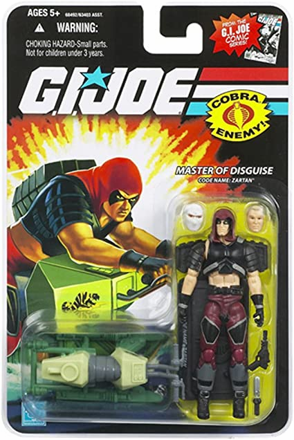G.I. Joe 25th Anniversary Cobra Zartan Figure