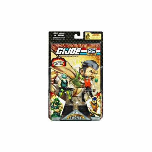 G.I. Joe 25th Anniversary Copperhead & Shipwreck Comic Pack