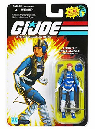 G.I. Joe 25th Anniversary International Scarlett Figure