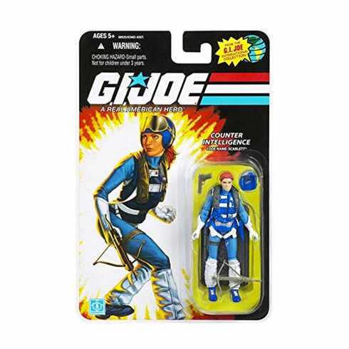 G.I. Joe 25th Anniversary International Scarlett Figure