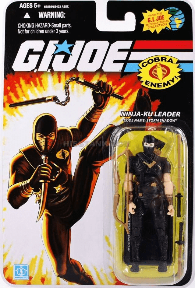 G.I. Joe 25th Anniversary International Storm Shadow Figure