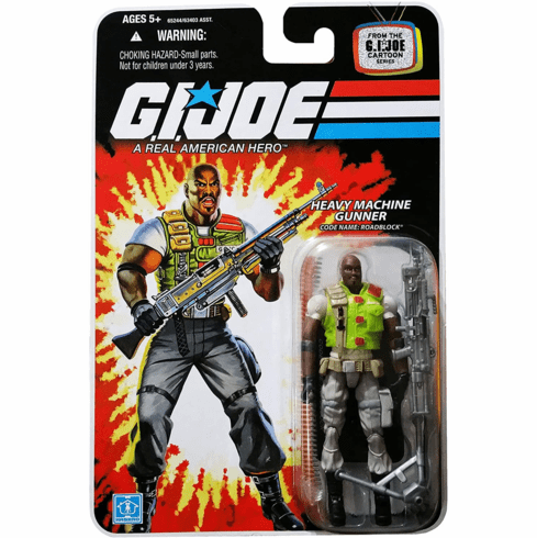 G.I. Joe 25th Anniversary Roadblock Figure
