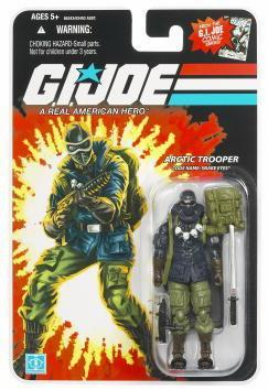 G.I. Joe 25th Anniversary Snake Eyes Arctic Trooper Figure