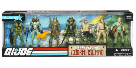 G.I. Joe Assault on Cobra Island Box Set