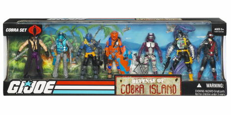 G.I. Joe Defence of Cobra Island Box Set