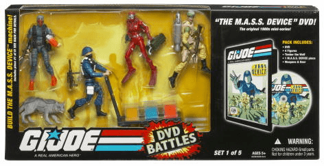 G.I. Joe MASS Device 25th Anniversary Entertainment Battle Pack Set 1