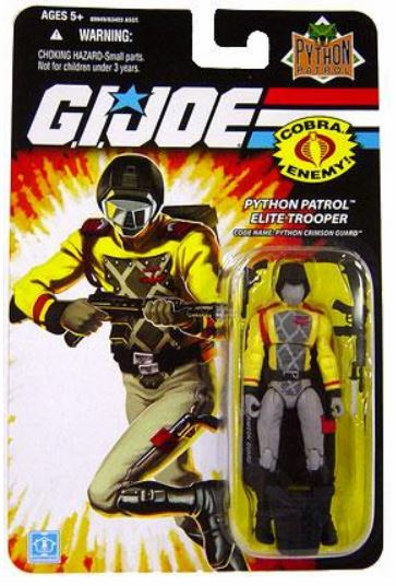 G.I. Joe Python Patrol Python Crimson Guard Figure