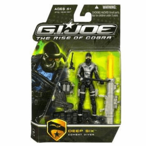 G.I. Joe The Rise of Cobra Deep Six Figure