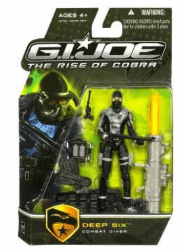 G.I. Joe The Rise of Cobra Deep Six Figure