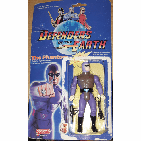 Galoob Defenders of the Earth The Phantom Figure