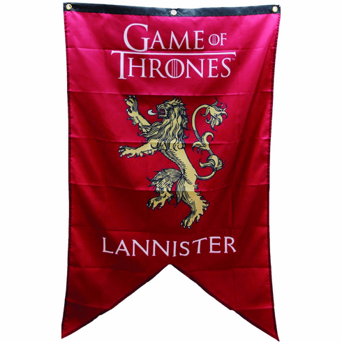 Game of Thrones House Lannister Banner
