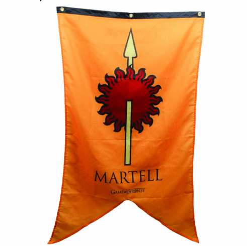 Game of Thrones House Martell Banner