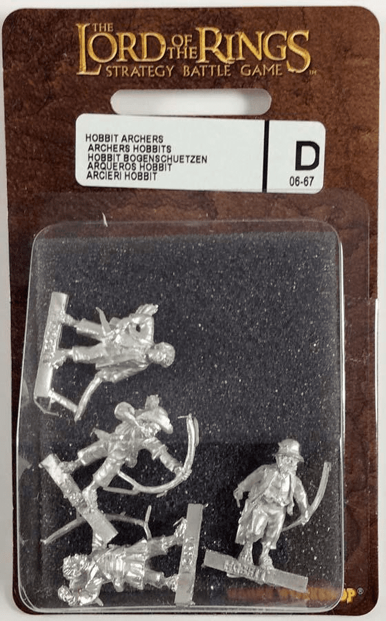 Games Workshop Lord of the Rings Two Towers Hobbit Archers Miniatures