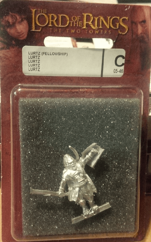 Games Workshop Lord of the Rings Two Towers Lurtz Miniature