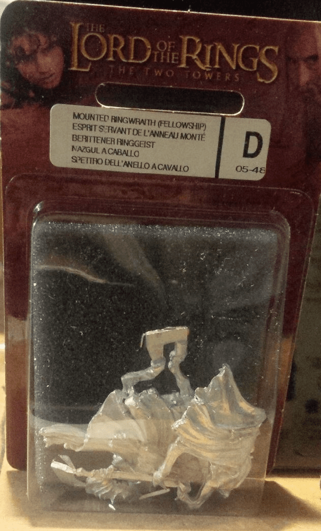 Games Workshop Lord of the Rings Two Towers Mounted Ringwraith (Fellowship) Miniature