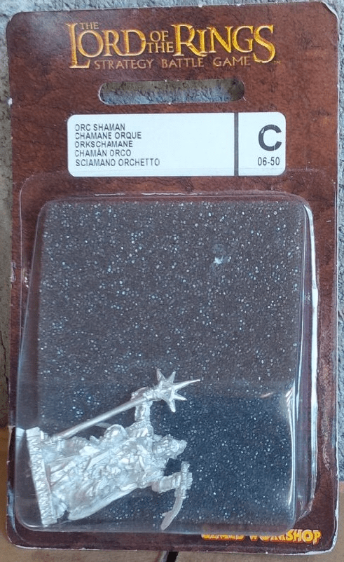 Games Workshop Lord of the Rings Two Towers Orc Shaman Miniature