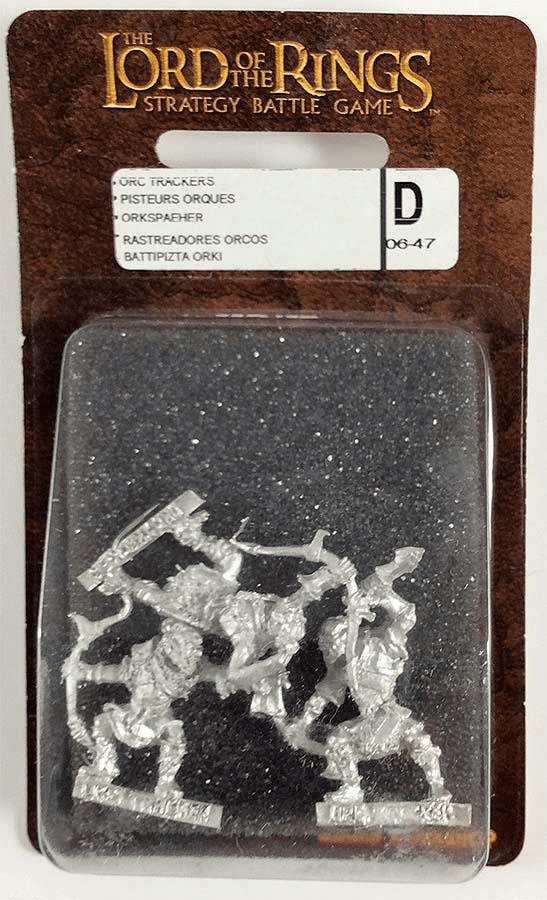 Games Workshop Lord of the Rings Two Towers Orc Trackers Miniatures
