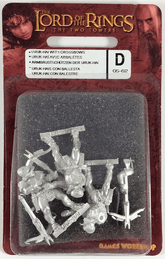 Games Workshop Lord of the Rings Two Towers Uruk-Hai with Crossbows Miniatures