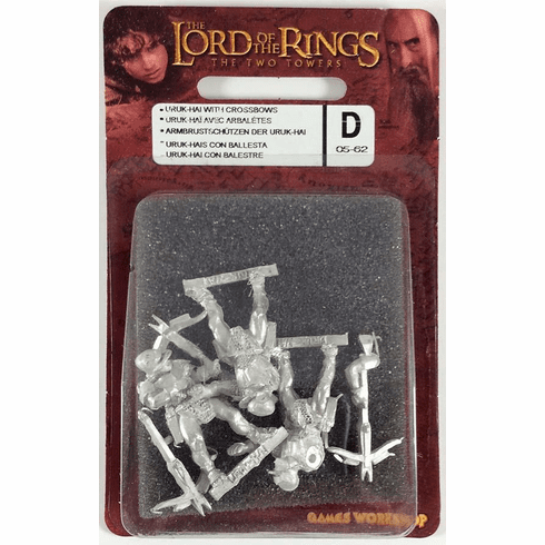Games Workshop Lord of the Rings Two Towers Uruk-Hai with Crossbows Miniatures