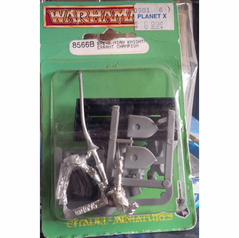 Games Workshop Warhammer Bretonnian Knights Errant Champion Miniature