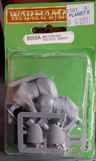 Games Workshop Warhammer Bretonnian Knights Errant Miniature