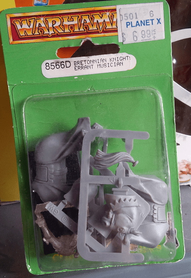 Games Workshop Warhammer Bretonnian Knights Errant Musician Miniature