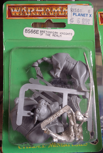 Games Workshop Warhammer Bretonnian Knights Of The Realm Miniature