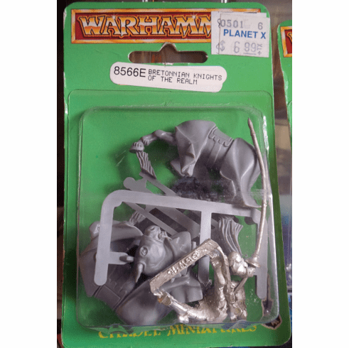 Games Workshop Warhammer Bretonnian Knights Of The Realm Miniature