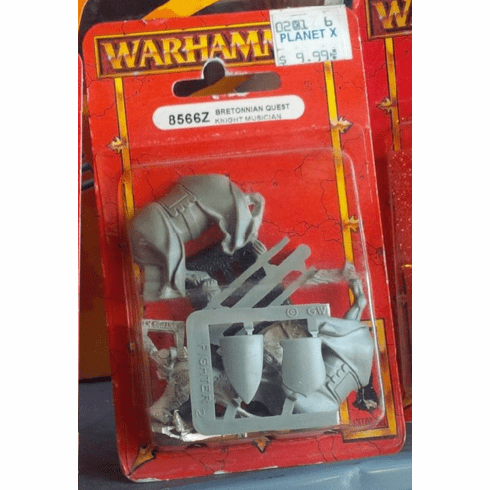 Games Workshop Warhammer Bretonnian Quest Knight Musician Miniature