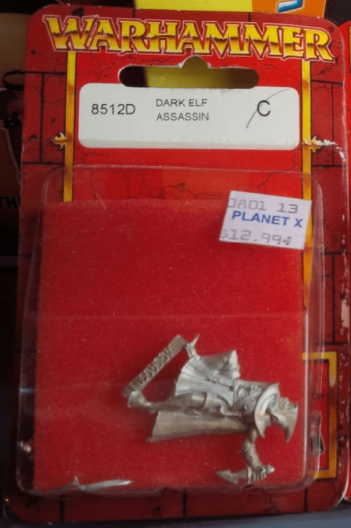 Games Workshop Warhammer Dark Elf Assassin Miniature