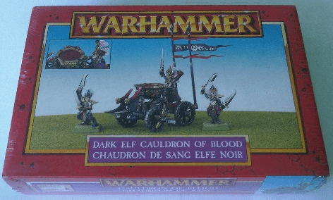 Games Workshop Warhammer Dark Elf Cauldron of Blood Miniature Set