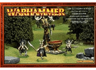 Games Workshop Warhammer Dark Elf Cauldron of Blood Miniature Set