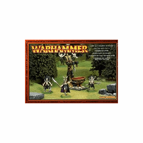 Games Workshop Warhammer Dark Elf Cauldron of Blood Miniature Set