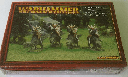 Games Workshop Warhammer Dark Elf Cold One Knights Miniatures