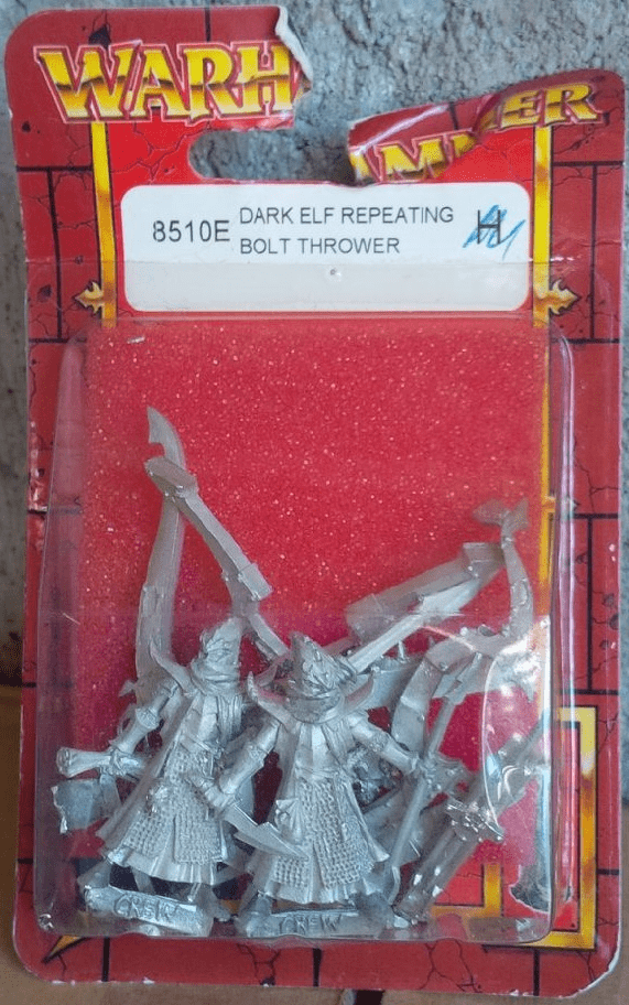 Games Workshop Warhammer Dark Elf Repeating Bolt Thrower Miniature