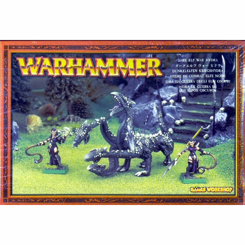 Games Workshop Warhammer Dark Elf War Hydra Miniature Set