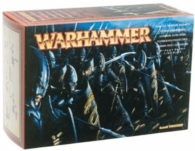 Games Workshop Warhammer Dark Elf Warriors Regiment Miniature Set