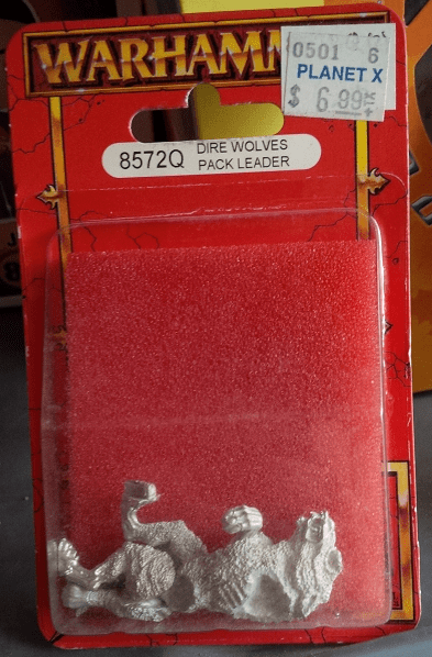 Games Workshop Warhammer Dire Wolves Pack Leader Miniature