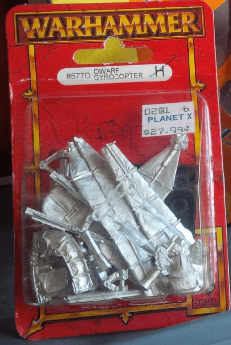 Games Workshop Warhammer Dwarf Gyrocopter Miniature
