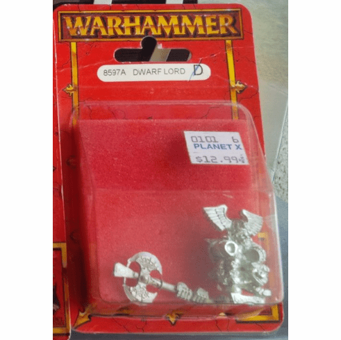 Games Workshop Warhammer Dwarf Lord Miniature