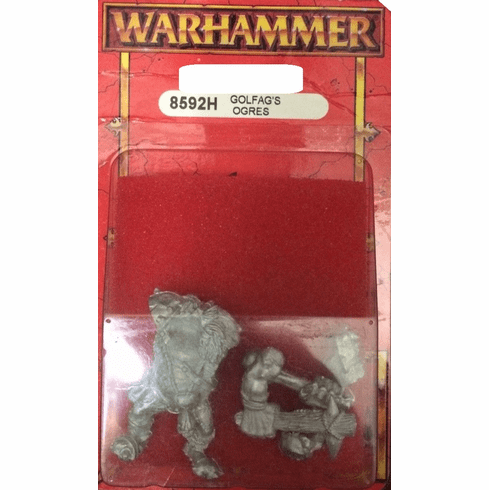 Games Workshop Warhammer Golfag's Ogres Miniature