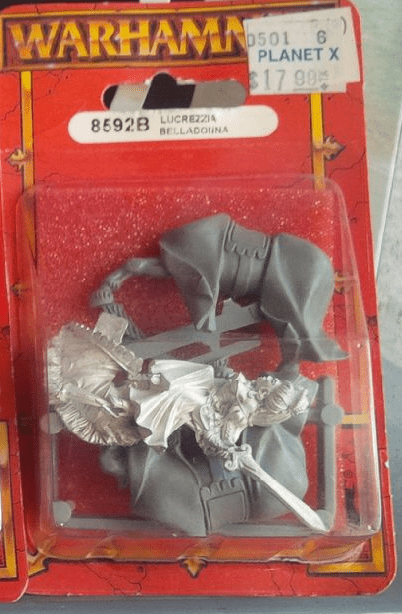 Games Workshop Warhammer Lucrezzia Belladonna Miniature