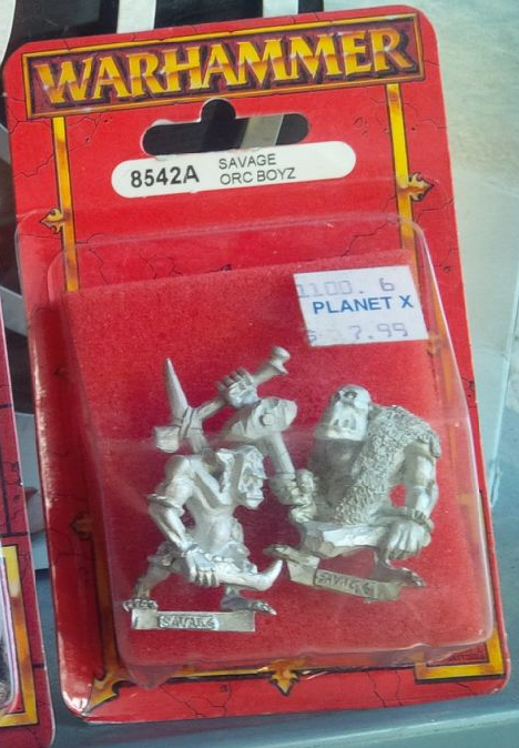 Games Workshop Warhammer Savage Orc Boyz Miniature