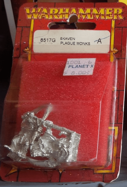 Games Workshop Warhammer Skaven Plague Monks Miniature